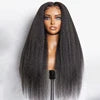 13x6 Raw Indian Lace Frontal Wig — Glueless HD Pre-Plucked Human Hair for Black Women