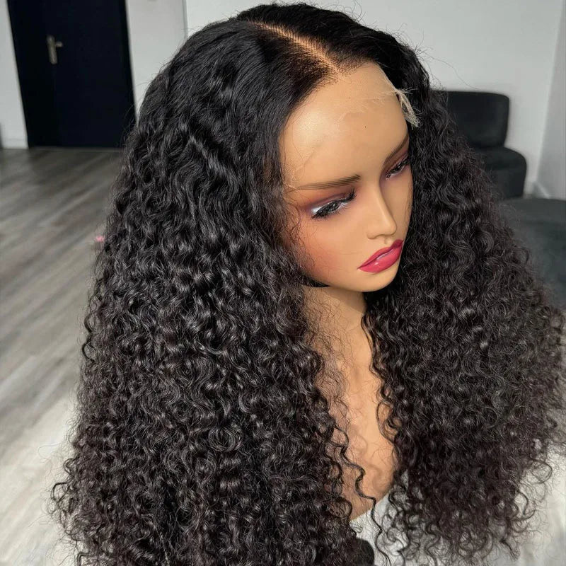 6x6 HD Lace Closure Curly Wig — Glueless Pre-Plucked Vietnamese Virgin Human Hair (10"–40")