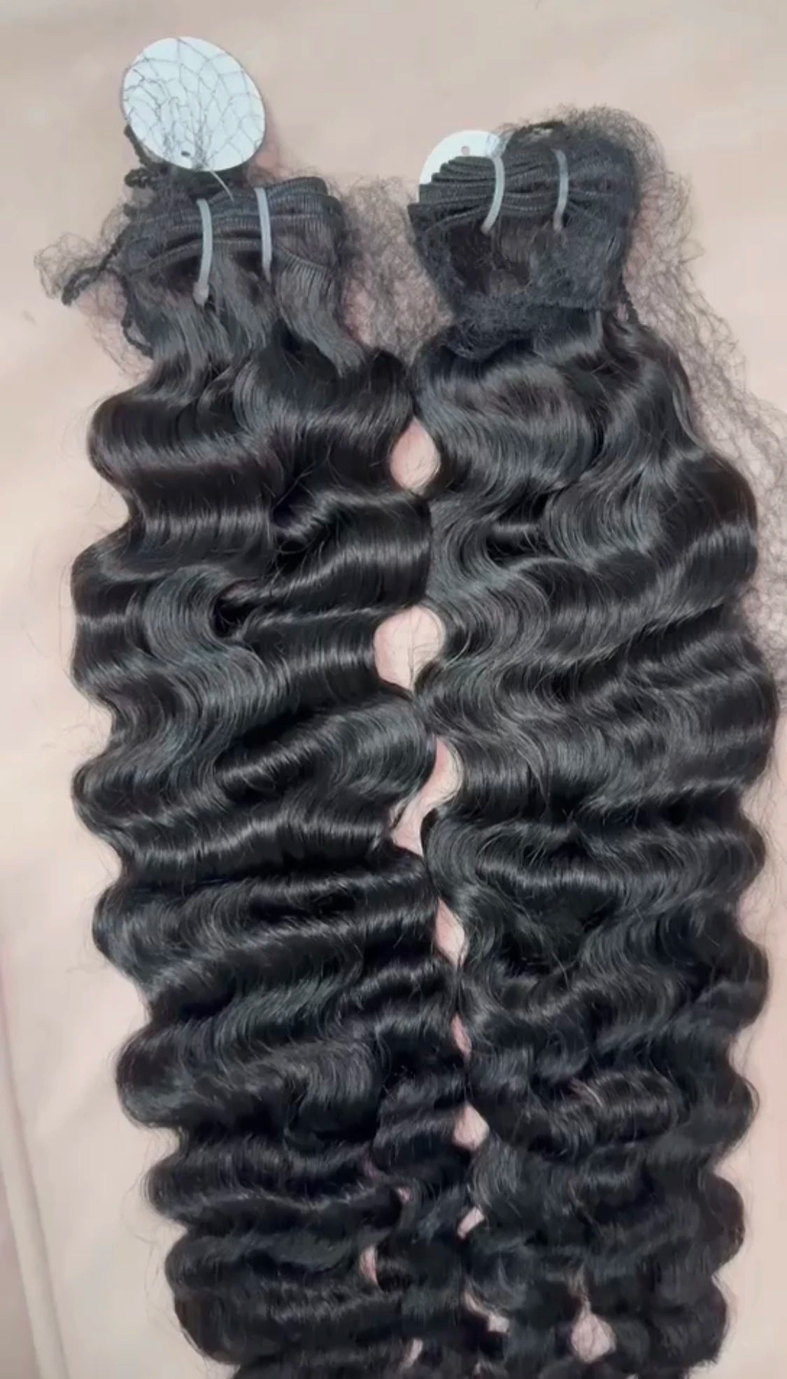 Raw Indian Human Hair Bundles – 100% Cuticle Aligned, Multi-Texture (10"–40")