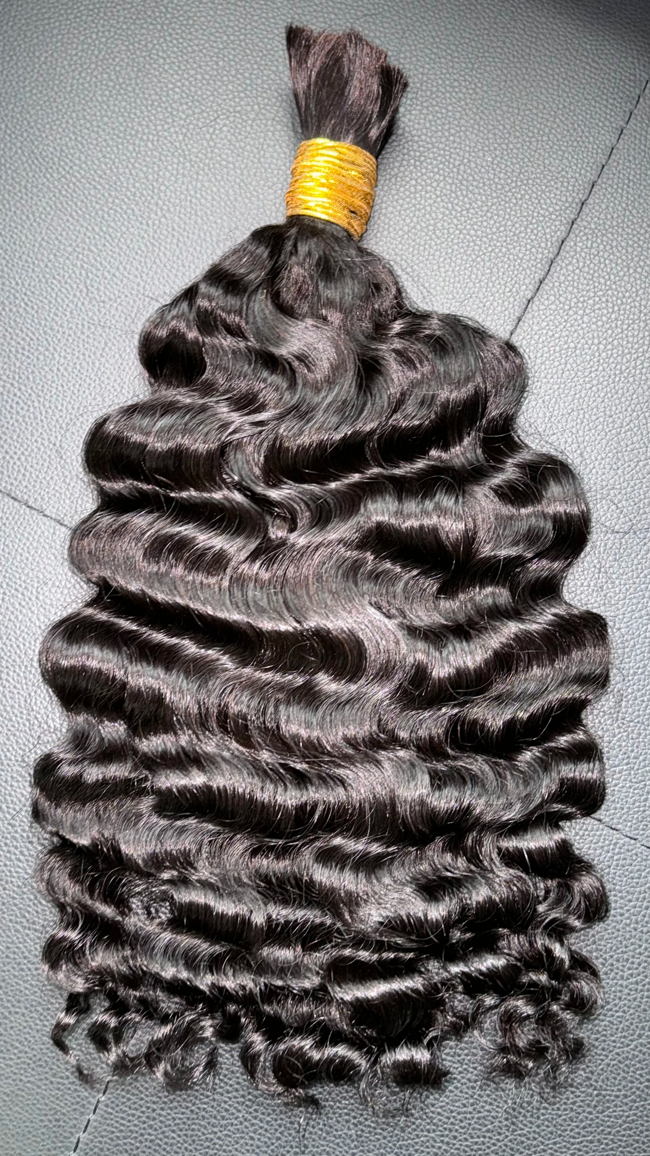 Raw Indian Human Hair Bundles – 100% Cuticle Aligned, Multi-Texture (10"–40")