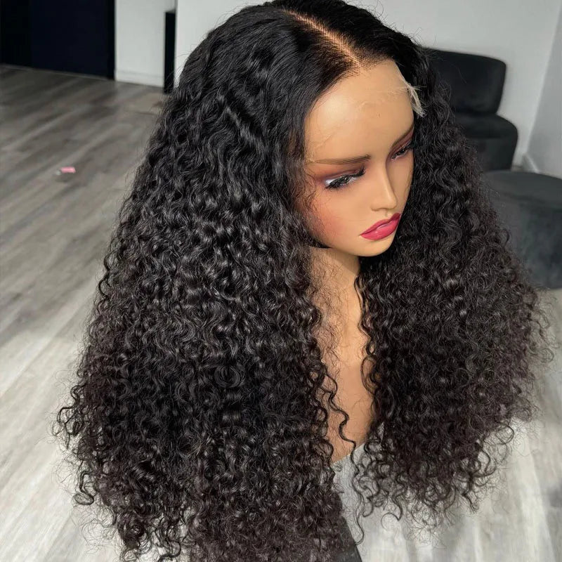 6x6 HD Lace Closure Curly Wig — Glueless Pre-Plucked Vietnamese Virgin Human Hair (10"–40")