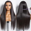13x6 Raw Indian Lace Frontal Wig — Glueless HD Pre-Plucked Human Hair for Black Women