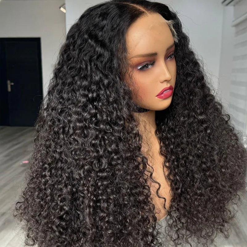 6x6 HD Lace Closure Curly Wig — Glueless Pre-Plucked Vietnamese Virgin Human Hair (10"–40")