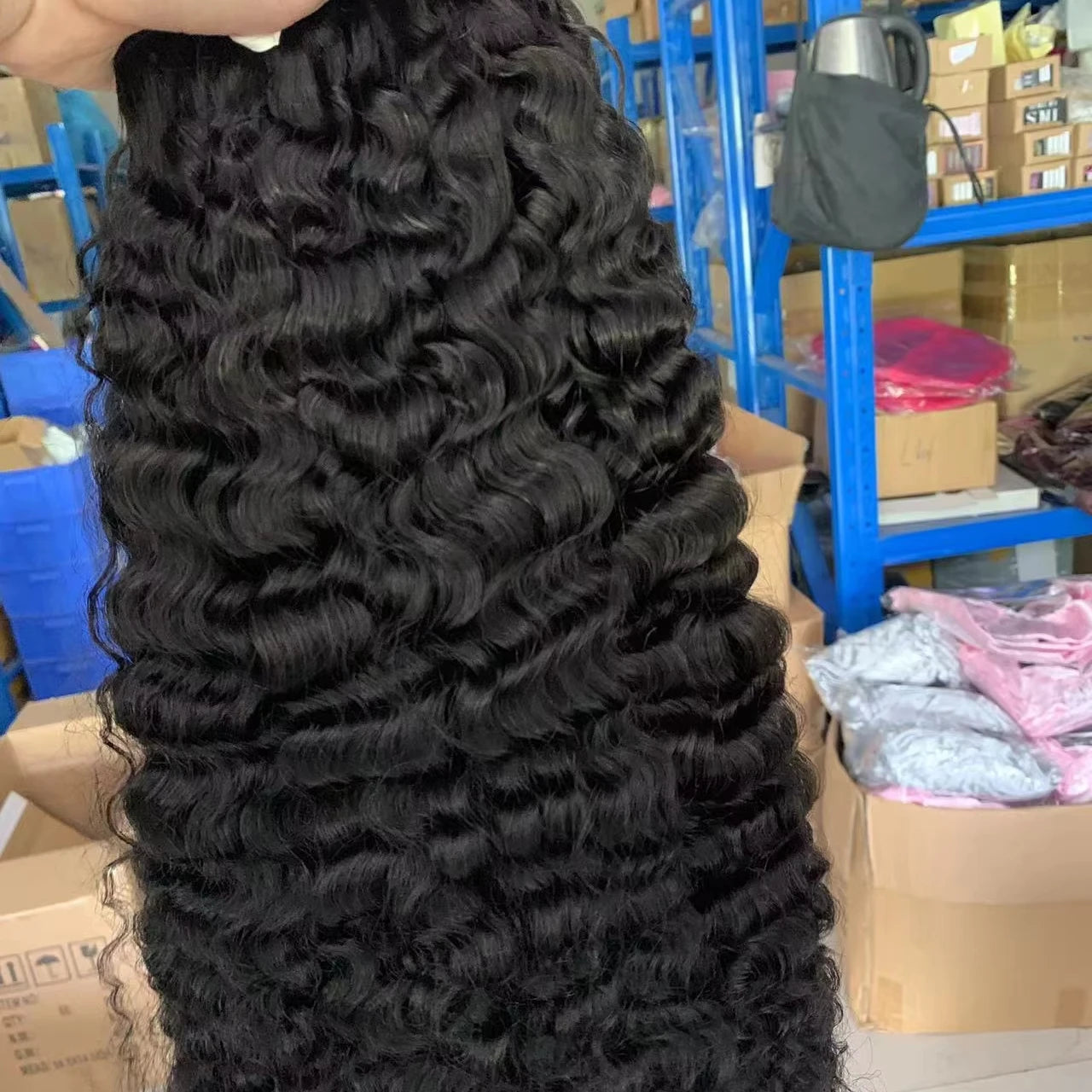 Raw Indian Human Hair Bundles – 100% Cuticle Aligned, Multi-Texture (10"–40")