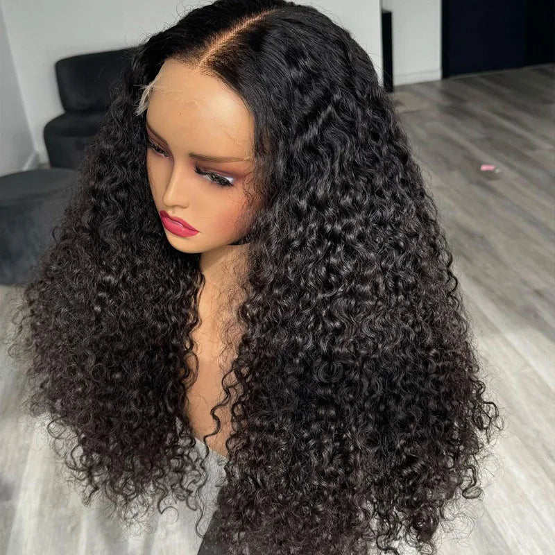 6x6 HD Lace Closure Curly Wig — Glueless Pre-Plucked Vietnamese Virgin Human Hair (10"–40")